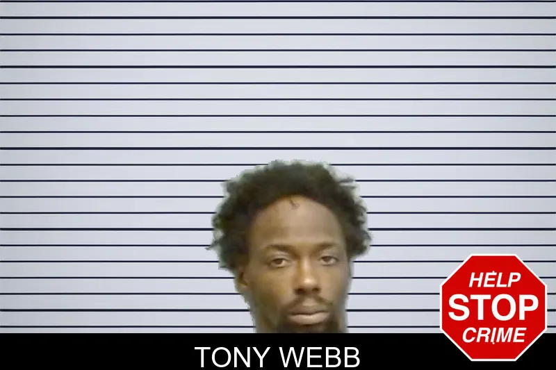 Tony Webb mugshot