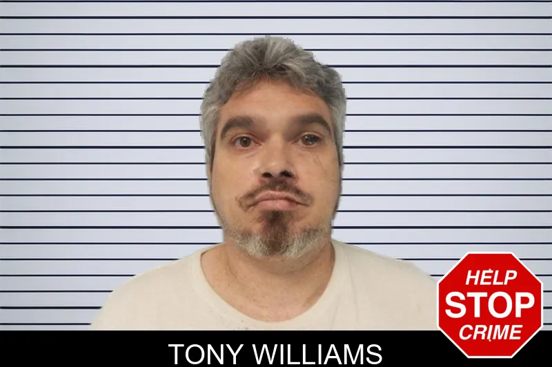 Tony Williams mugshot