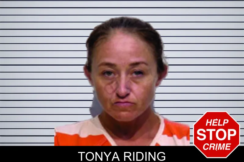 Tonya Riding mugshot