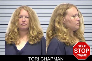 Tori Chapman mugshot