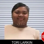 Tori Larkin mugshot