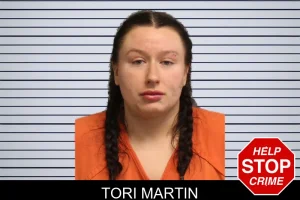 Tori Martin mugshot