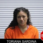 Toriana Sardina mugshot