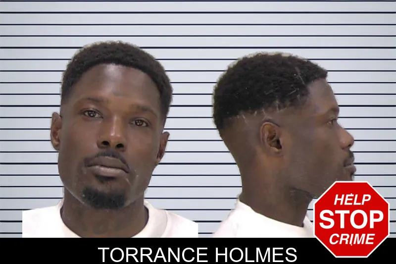 Torrance Holmes mugshot