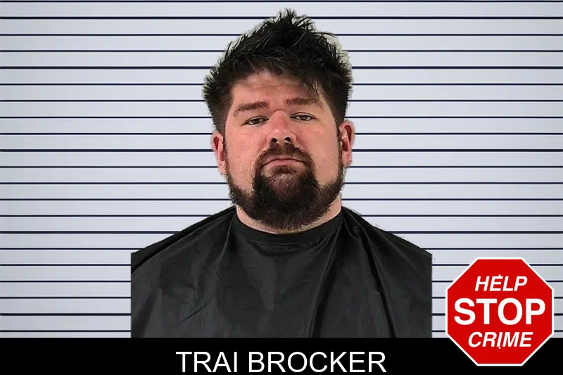 Trai Brocker mugshot