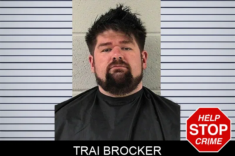 Trai Brocker mugshot