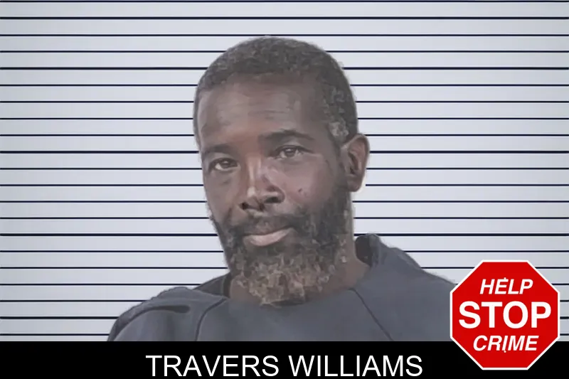 Travers Williams mugshot