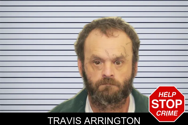 Travis Arrington mugshot
