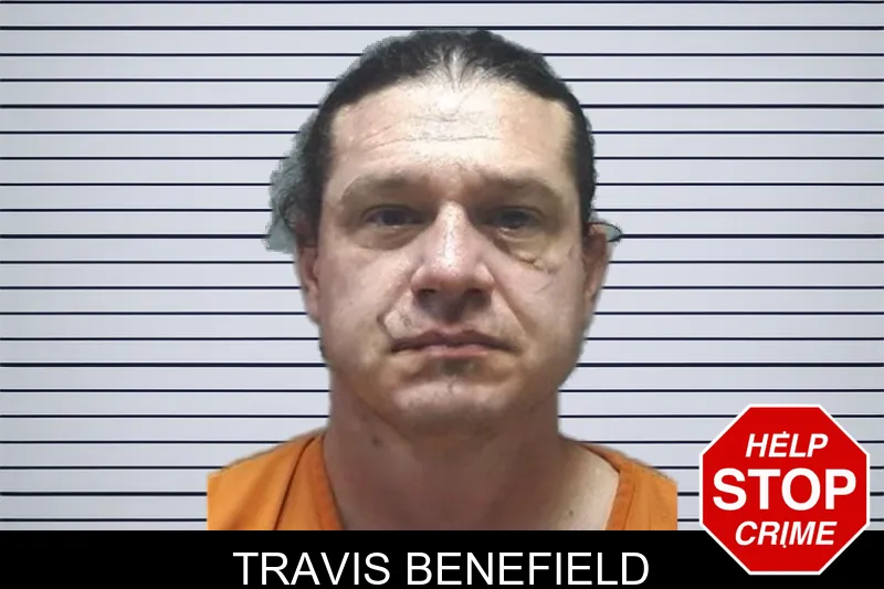 Travis Benefield mugshot