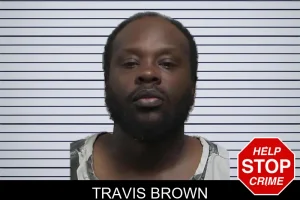 Travis Brown mugshot