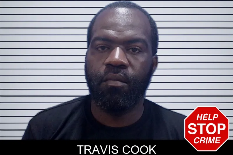 Travis Cook mugshot