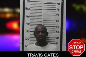 Travis Gates mugshot