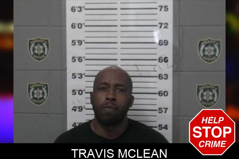 Travis McLean mugshot