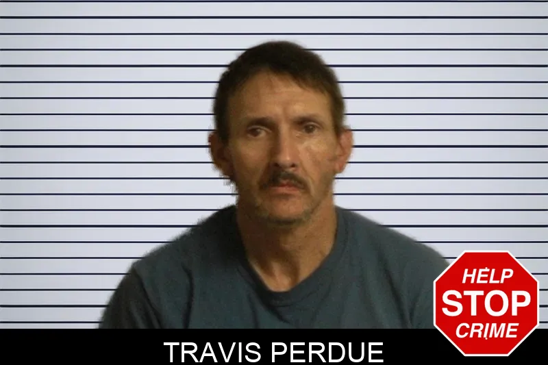 Travis Perdue mugshot