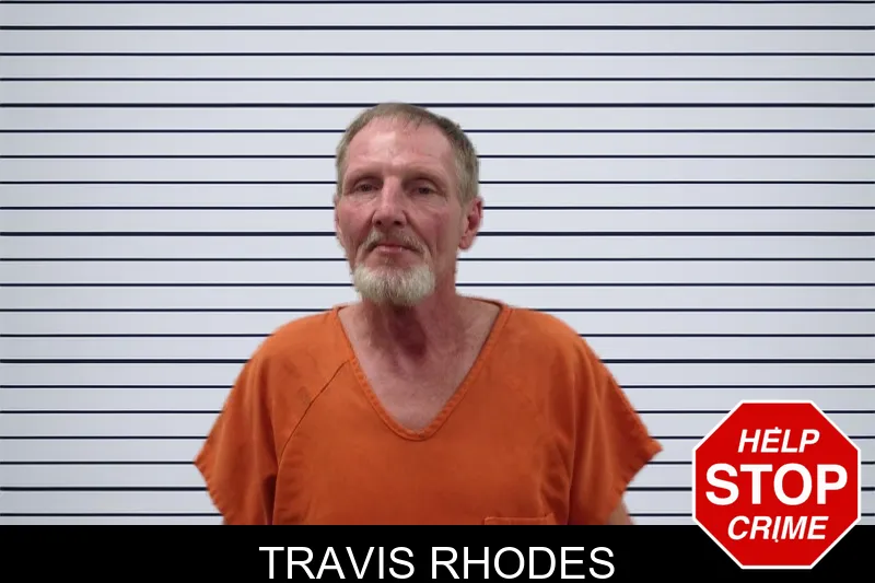 Travis Rhodes mugshot