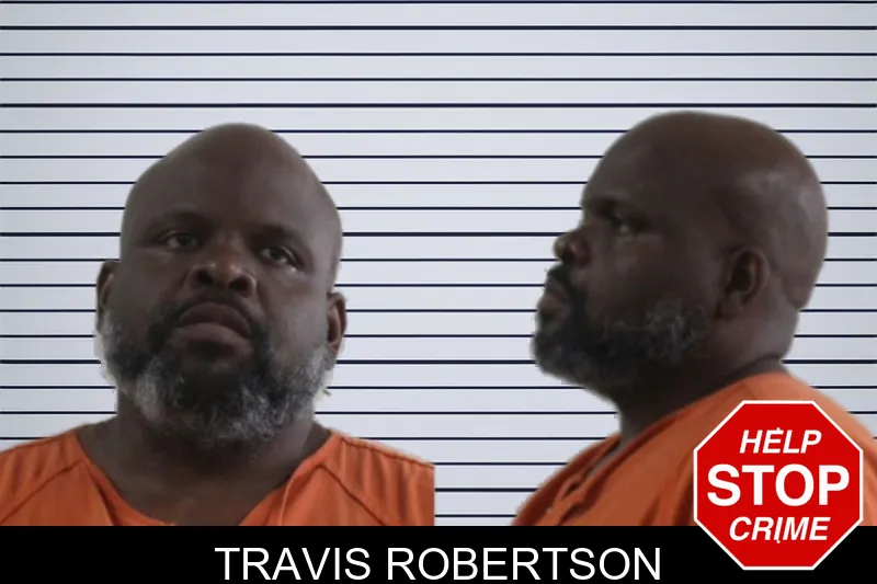 Travis Robertson mugshot