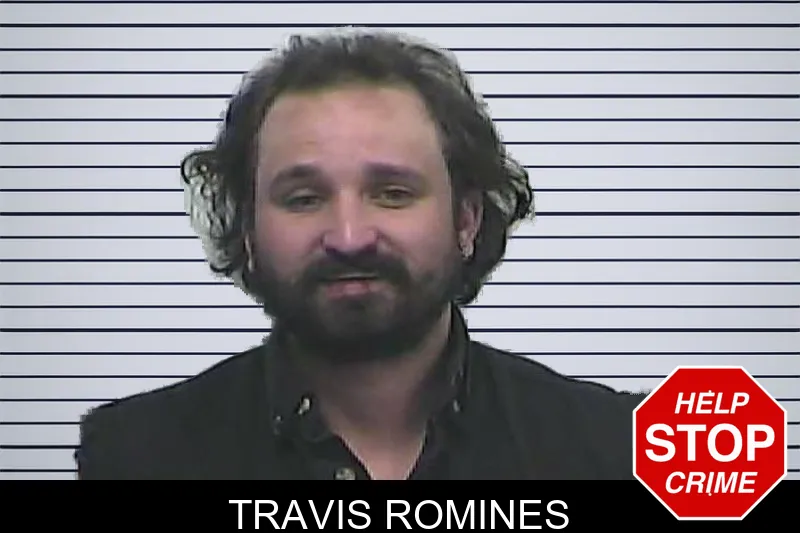 Travis Romines mugshot