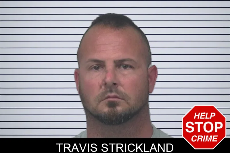Travis Strickland mugshot