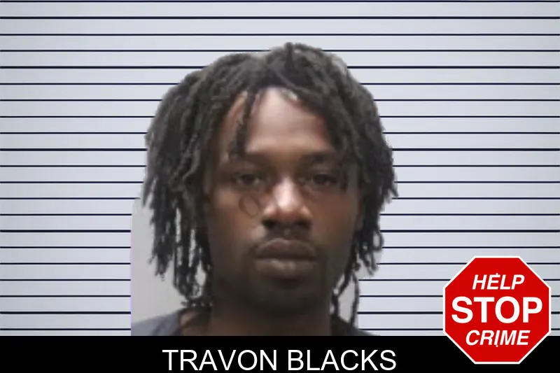 Travon Blacks mugshot