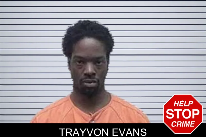 Trayvon Evans mugshot