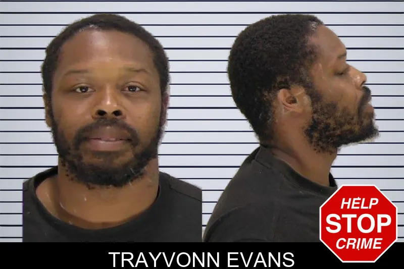 Trayvonn Evans mugshot