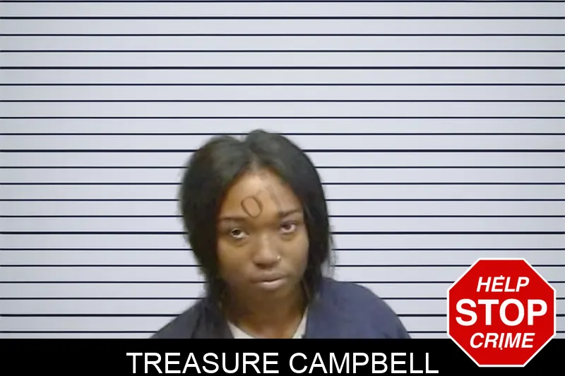 Treasure Campbell mugshot