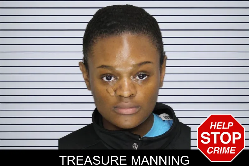 Treasure Manning mugshot