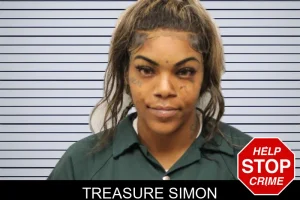 Treasure Simon mugshot
