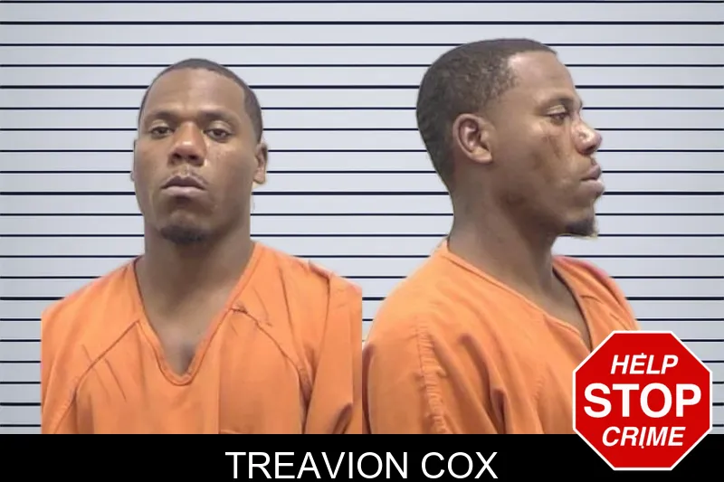 Treavion Cox mugshot