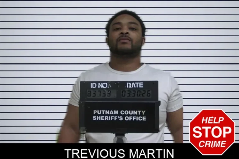 Trevious Martin mugshot – Putnam County , Georgia Trevious Martin