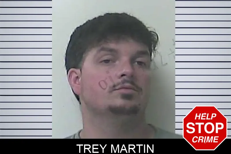 Trey Martin mugshot