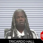 Tricardo Hall mugshot