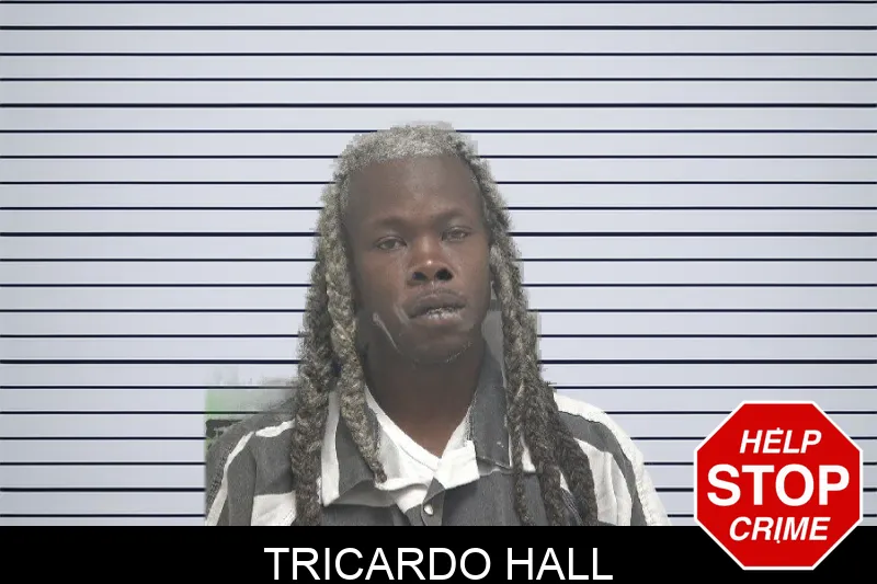 Tricardo Hall mugshot