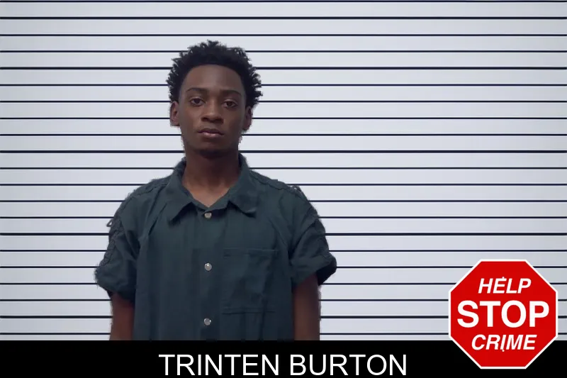 Trinten Burton mugshot