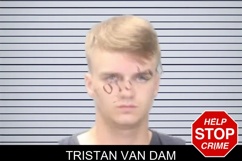 Tristan Van Dam mugshot