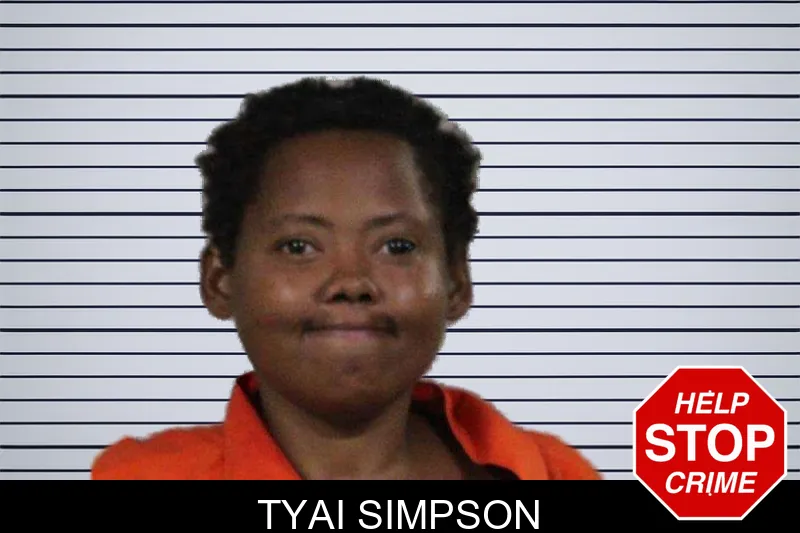 Tyai Simpson mugshot