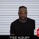 Tyee Albury mugshot