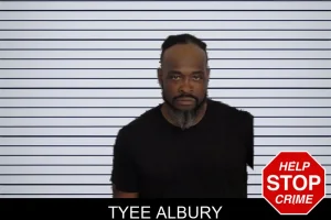 Tyee Albury mugshot