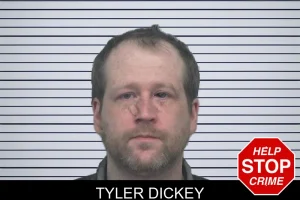 Tyler Dickey mugshot