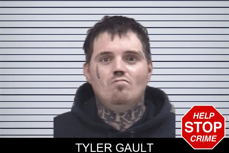 Tyler Gault mugshot