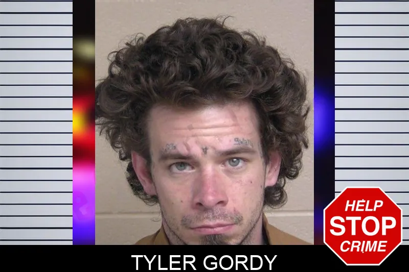 Tyler Gordy mugshot