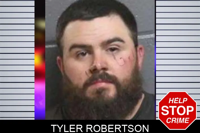 Tyler Robertson mugshot