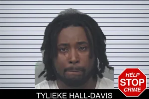Tylieke Hall-Davis mugshot