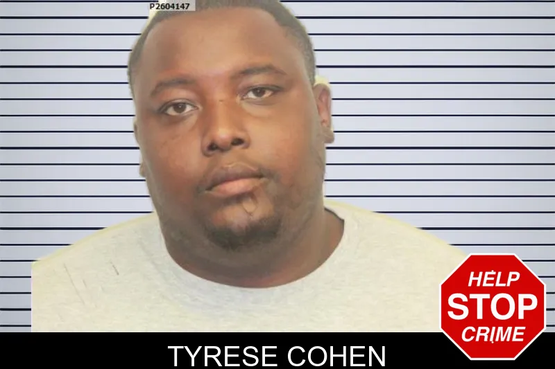 Tyrese Cohen mugshot