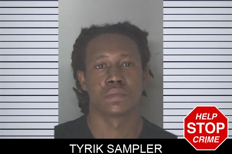 Tyrik Sampler mugshot – Douglas County , Georgia Tyrik Sampler mugshot