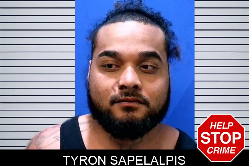 Tyron Sapelalpis mugshot