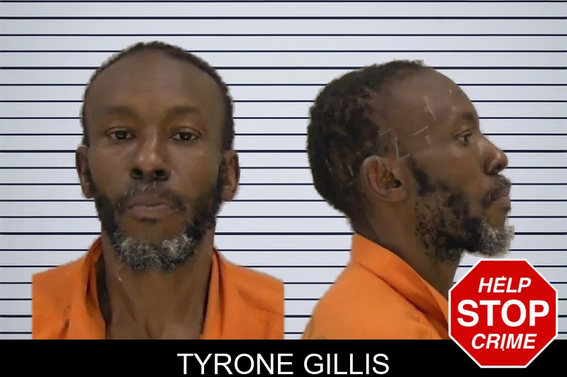 Tyrone Gillis mugshot