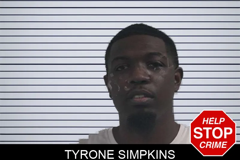 Tyrone Simpkins mugshot