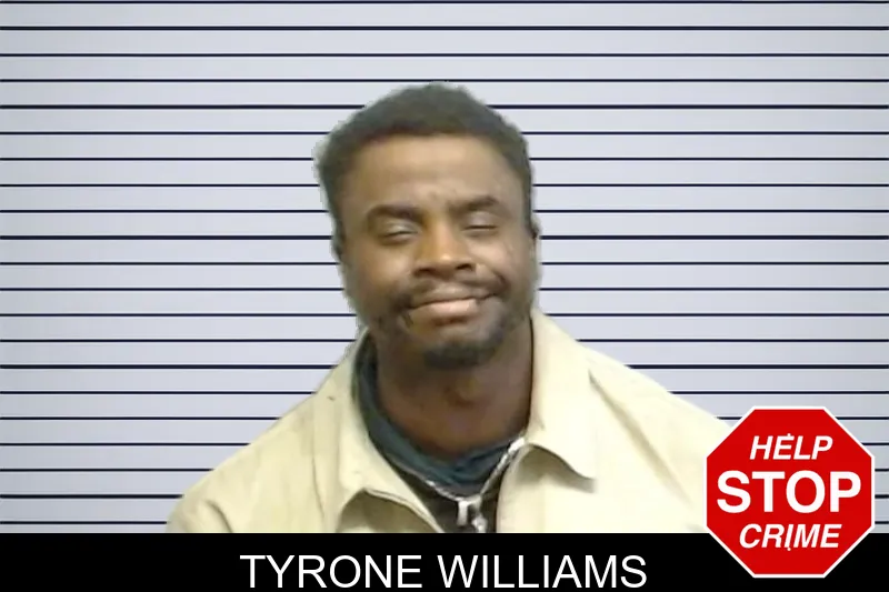 Tyrone Williams mugshot