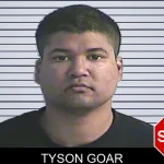 Tyson Goar mugshot